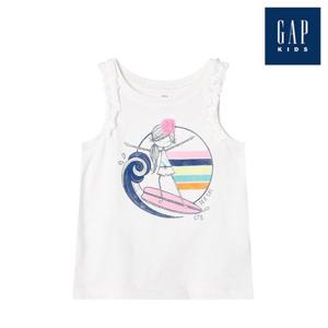 [갭키즈] 서퍼 그래픽 프릴 탱크탑(859821-01-9_WH)