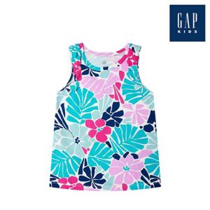 [갭키즈] 플로럴 코튼 프릴 탱크탑(860037-00-9_BL)
