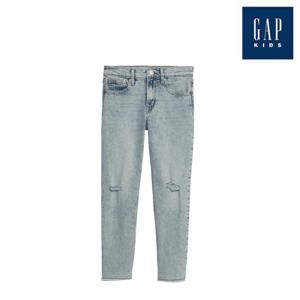 [갭키즈] 디스트로이드 슬림 펜슬 핏 데님 팬츠(795121-00-9_LIG