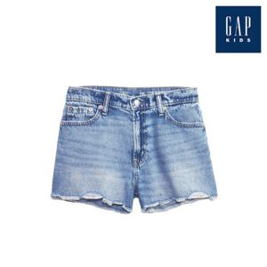 [갭키즈] 워시드 컷팅 데님 쇼츠(825612-02-9_IG)