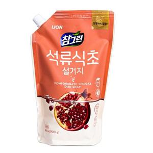 BTM 라이온 참그린 석류식초설거지 리필 900g
