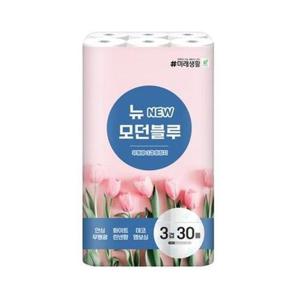 미래생활 뉴 모던블루 두루마리휴지 3겹 25m 30롤