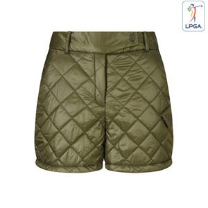 [LPGA]여성 패딩 카키 반바지 L234PT817P_US