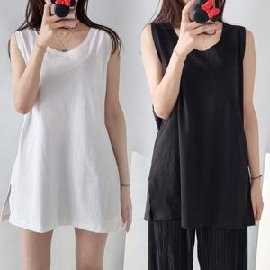 빅사이즈 큰옷 NS 레이어드20수이너나시(K965H404)