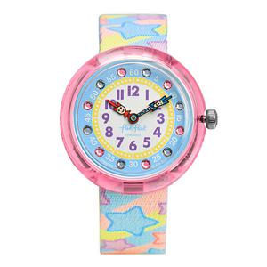 플릭플락 FBNP215 SHINE BRIGHT STAR PARTY 아동 나토시계
