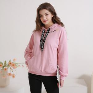 [올리비에스클로젯] 트윙클 자수 후드 긴팔 티셔츠_O2102TS902A