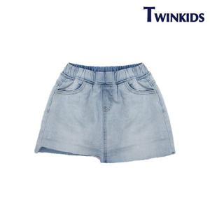 [트윈키즈]언발 데님 치마팬츠(TAST2K04_JE)