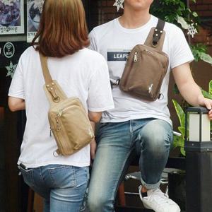 웨이스트백 피오지넬리 pio102 캔버스 슬링백 힙색 캔버스백 여