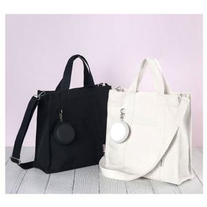 학생에코백 MT50 캔버스 데일리 여성 토트크로스백 보조가방 에