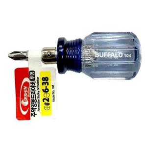 세신 주먹양용드라이버 (투명) 104 (+) 2x (-)6-38