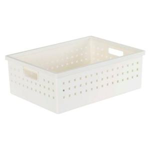 프랑코 큐브바스켓 3호 화이트 창신리빙