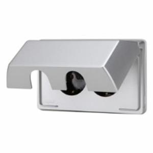 아펠라 실버 접지 2구 가로 방우형  콘센트 르그