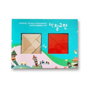 조이매스 자석 트윈칠교판(2색 14조각)(4세 ~13세)