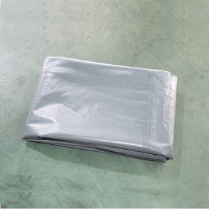 방수포 방염PVC타포린시트 진회색 4mx7m