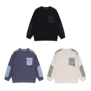 [탑텐키즈]남아) 밸런스 와플지 포켓 스웨트셔츠 MKE3TR1401