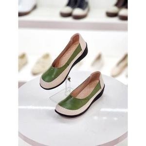 세레스 세이브존07 소가죽 스티치 컴포트화5cm KRP245