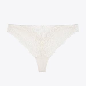 [섹시쿠키]글로우 크림 레이스 쏭팬티 SCWPA713