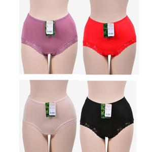 (챠밍)인견 4컬러 레이스햄 여성 맥시팬티