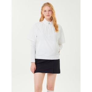 [볼빅어패럴] 여성 골프 반집업 반팔  아노락 점퍼 VLWBO801_OW