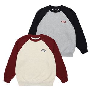 [소이] 남자 겨울이월 노기모 래글런 맨투맨티(24W5431)