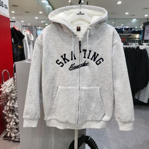 에어워크주니어 sh06 특양면기모+후리스안감 후드집업 A248B0531B