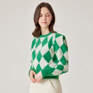 FOCUS   인베스트  진주다이아퍼프소매니트 PBINF4W3KT2001