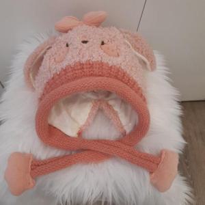 TALENTKIDS HC24 리본토끼귀털핑크모자 JAX7HA01