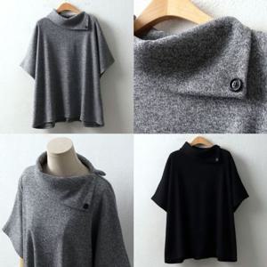 8191H211 오버핏 빅사이즈 WW 원단추터들넥베스트