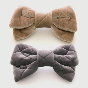 제이로렌 퀼팅 리본 자동헤어핀 H01322