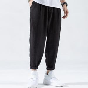 와이드핏 슬랙스 크롭팬츠 쿨링바지 IS-PA41