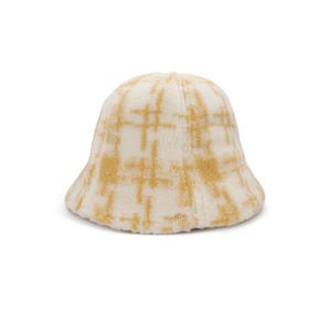 [아가타(모자)]성인 남여공용 쟈가드체크 뽀글이 벙거지 (AGD6UGC004)