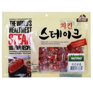 뉴트리오 치킨 스테이크 큐블 300g