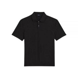 띠어리 폴로 티셔츠 O0186711001 BLACK DOM