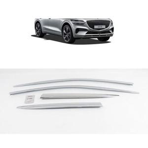 제네시스 GV70 크롬 썬바이저 빗물받이 햇빛가리개