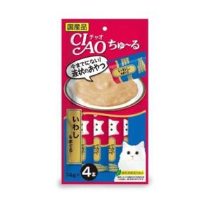 이나바 챠오츄르 정어리n참치 4개입 SC-145