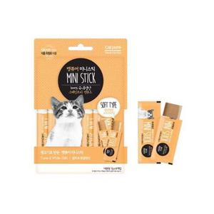 반려묘간식 캣퓨어 mini스틱 1팩 8p 참치n흰살생선