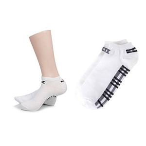 남자 바닥체크 발목양말(흰색 5족)