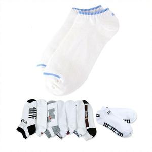 남자 화이트 계열 발목 패션 양말 5켤레 묶음