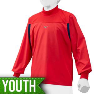 [미즈노]미즈노 유소년 트레이닝 자켓 [적] 12JE0J4362RD D011