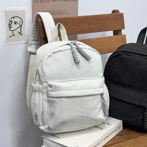 [블로썸스틸] OP_M2354 코듀로이 골덴 미니 백팩