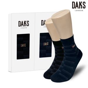 [닥스] 신사 2족 선물세트 중목 그라데이션 25308