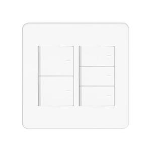 화이트 콘센트 커버 현대 HDVN-SS5 5구 1로 스위치