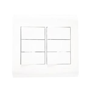 방 벽 전기 전등 스위치 커버 중6구 1로 용품 컨넥터