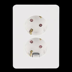 매입콘센트(올리비아) 2구 화이트