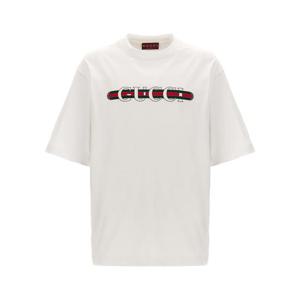 구찌 반팔 티셔츠 784361XJGKB9074 WHITE DOM