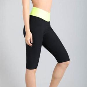 5부 팬츠 검정-형광