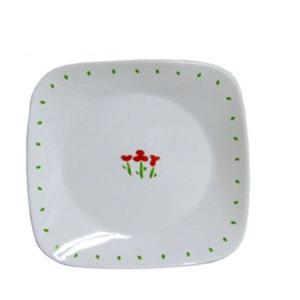 코렐 루즈트리오 사각접시(중)요리 플레이팅 반찬