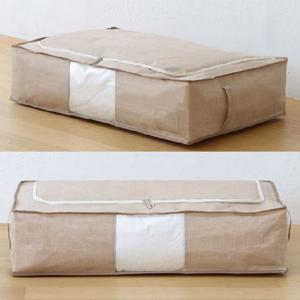 대형이불보관함 1P AB 코튼 브라운 이불정리함 L