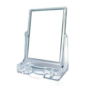 수납공간 탁상거울 미로라인 투명 국산 양면 173x113x250mm 사각 스타 있어 편리