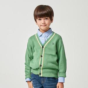 [헤지스 키즈]헤지스키즈 이지케어 가디건 HTS11KC01M GN